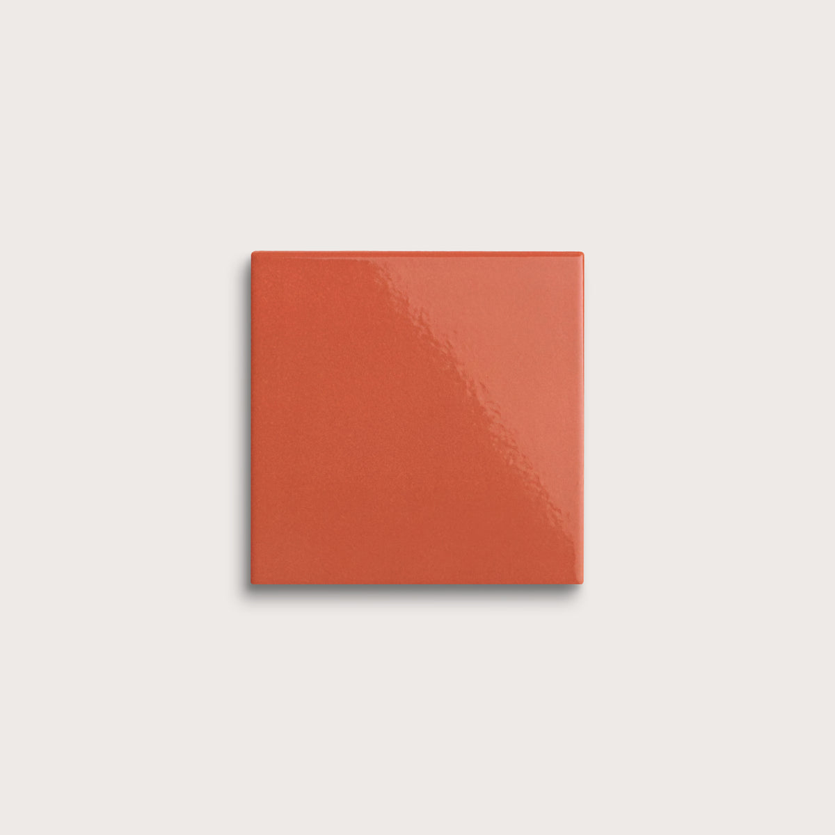 Punch ceramic tile, 4 by 4 inches, gloss finish