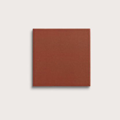 Raspberry Beret ceramic tile, 6 by 6 inches, matte finish