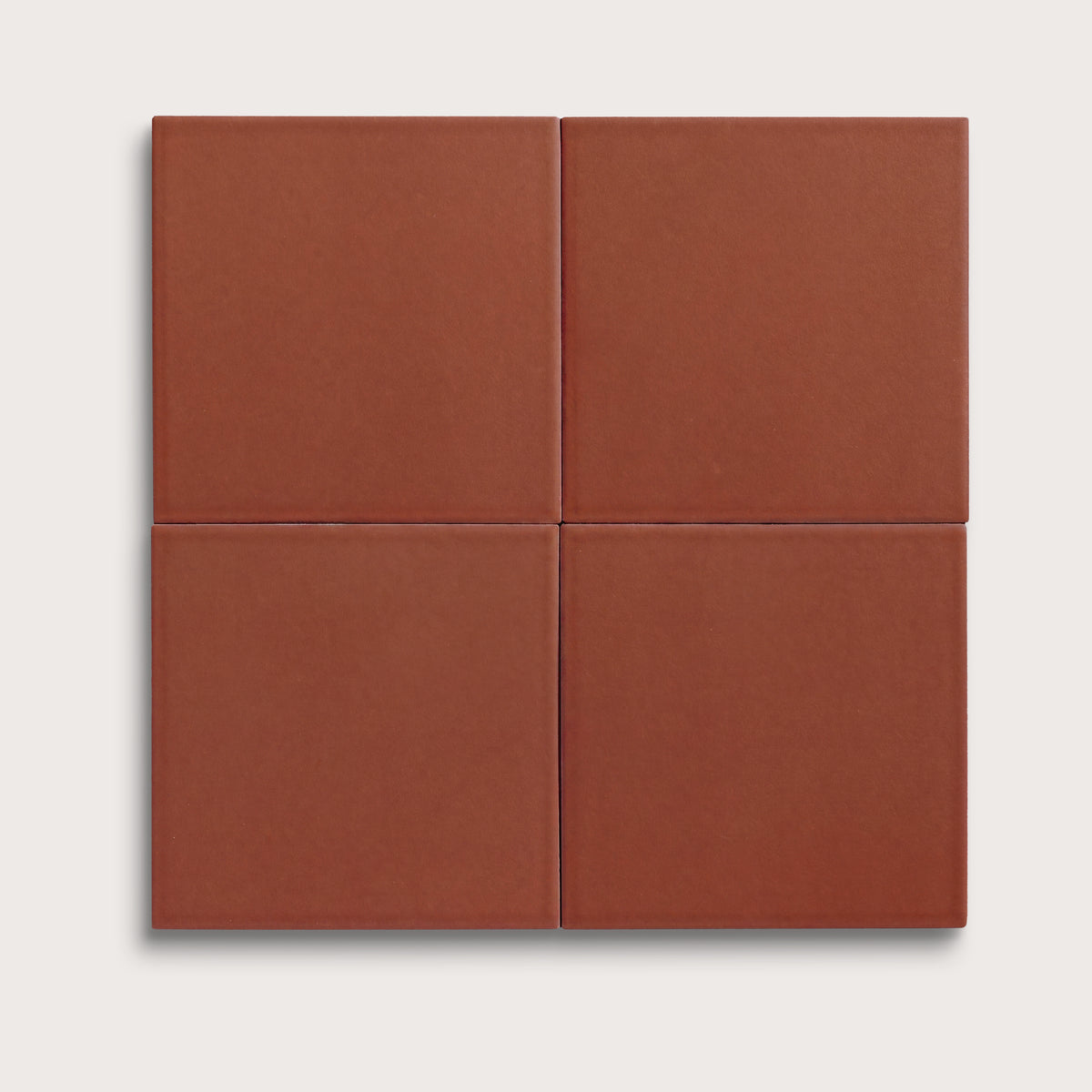Raspberry Beret ceramic tile, 8 by 8 inches, matte finish