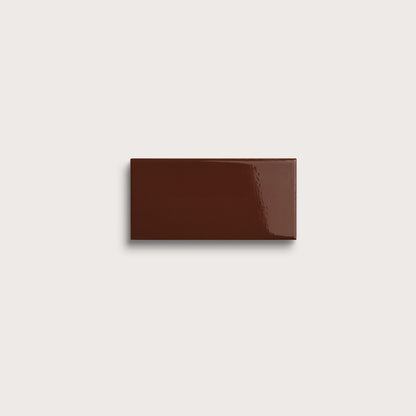 Red Red Wine ceramic tile, 2 by 4 inches, gloss finish