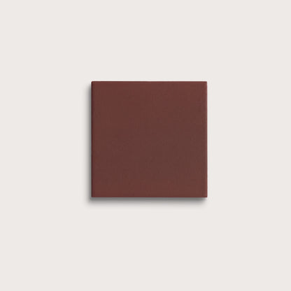 Red Red Wine ceramic tile, 4 by 4 inches, matte finish