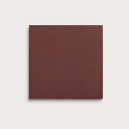 Red Red Wine ceramic tile, 8 by 8 inches, matte finish