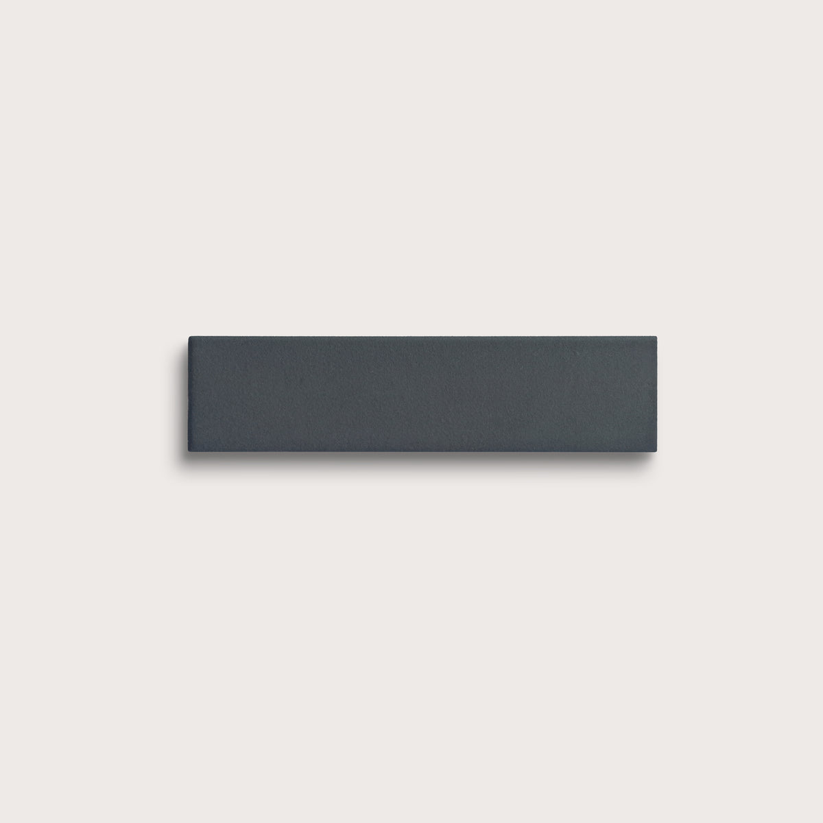 Smoke ceramic tile, 2 by 8 inches, matte finish