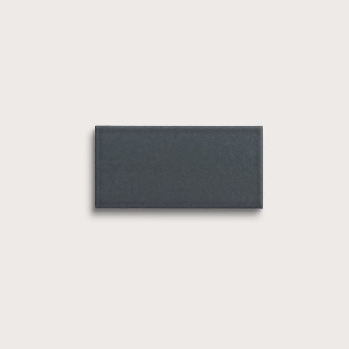Smoke ceramic tile, 3 by 6 inches, matte finish