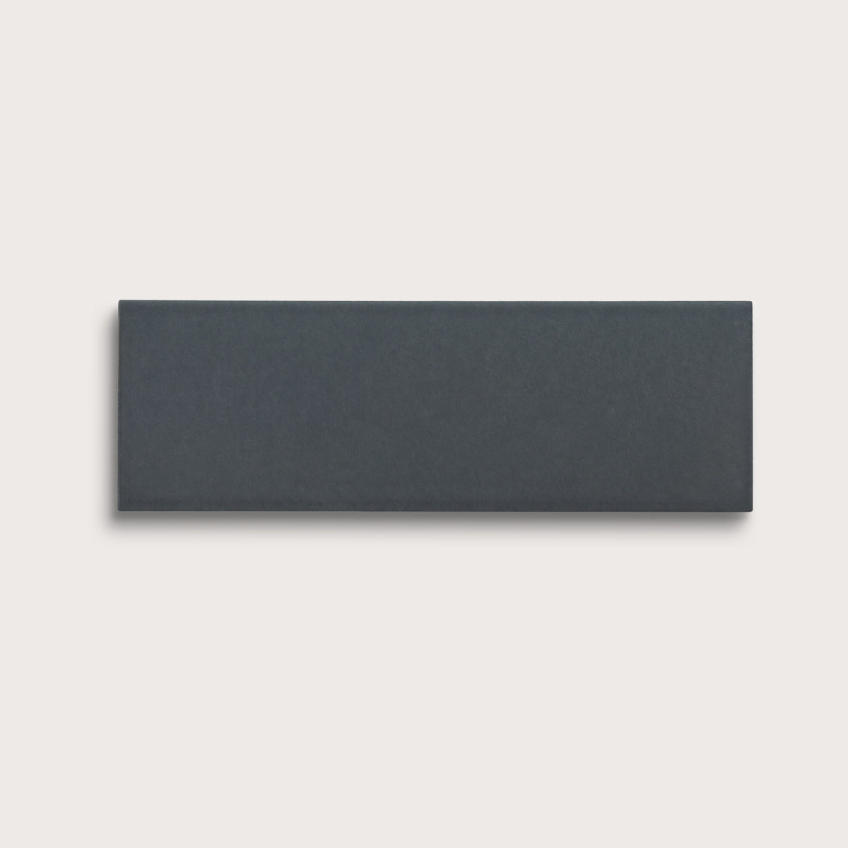 Smoke ceramic tile, 4 by 12 inches, matte finish
