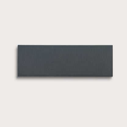 Smoke ceramic tile, 4 by 12 inches, matte finish