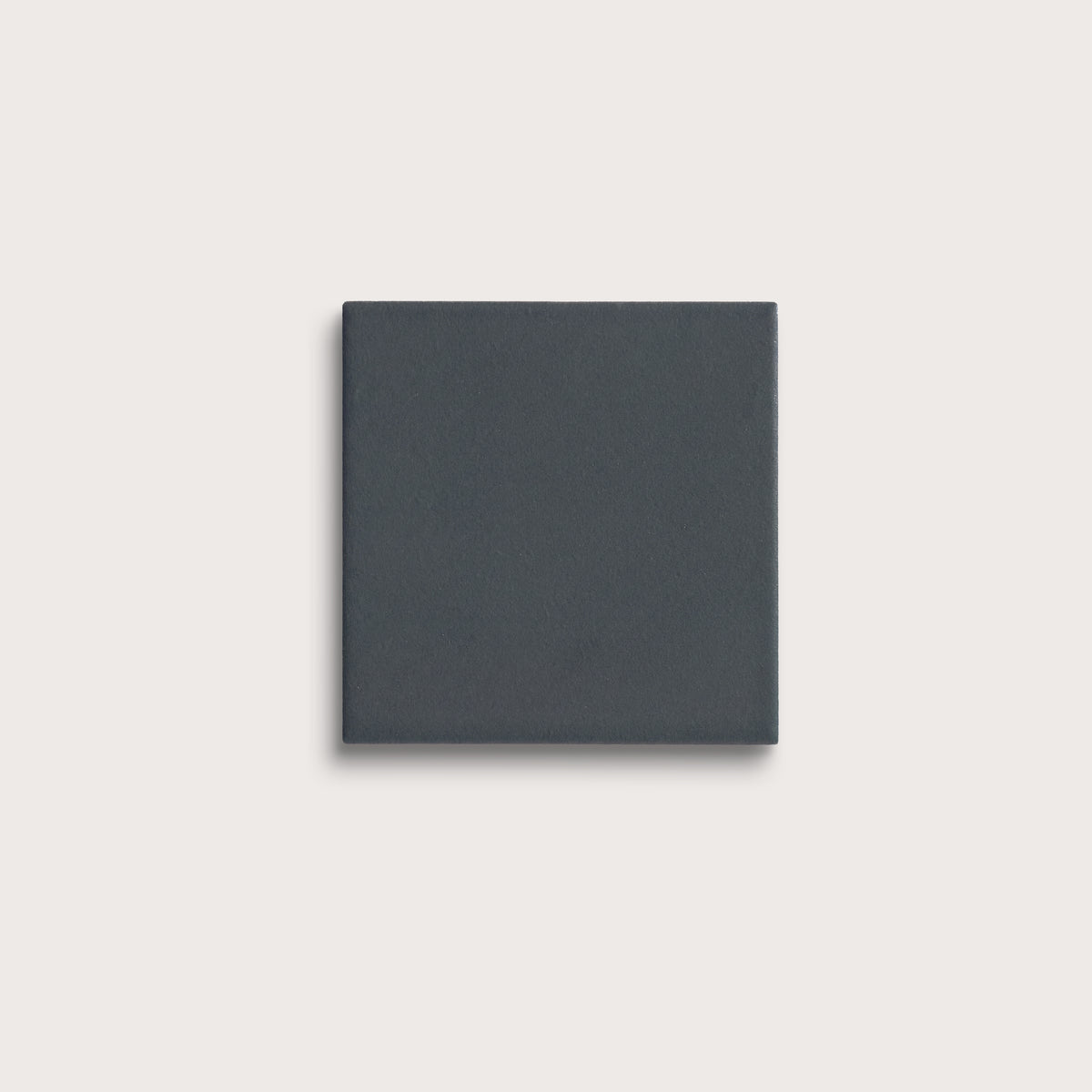 Smoke ceramic tile, 4 by 4 inches, matte finish