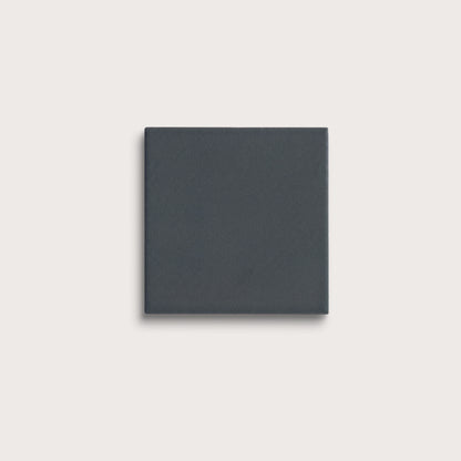 Smoke ceramic tile, 4 by 4 inches, matte finish
