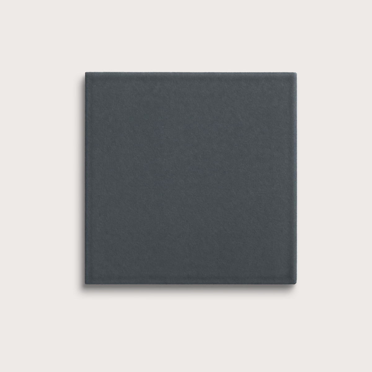 Smoke ceramic tile, 8 by 8 inches, matte finish