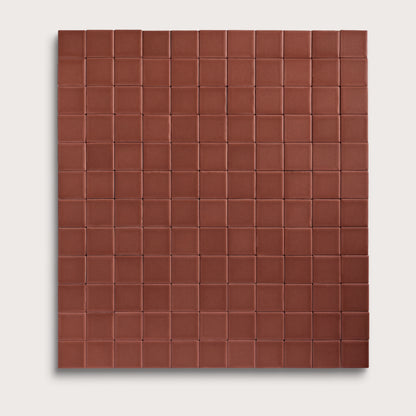 Spice ceramic tile, 2 by 2 inch mosaic, matte finish