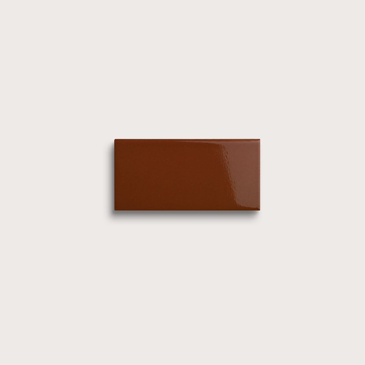 Spice ceramic tile sample, gloss finish