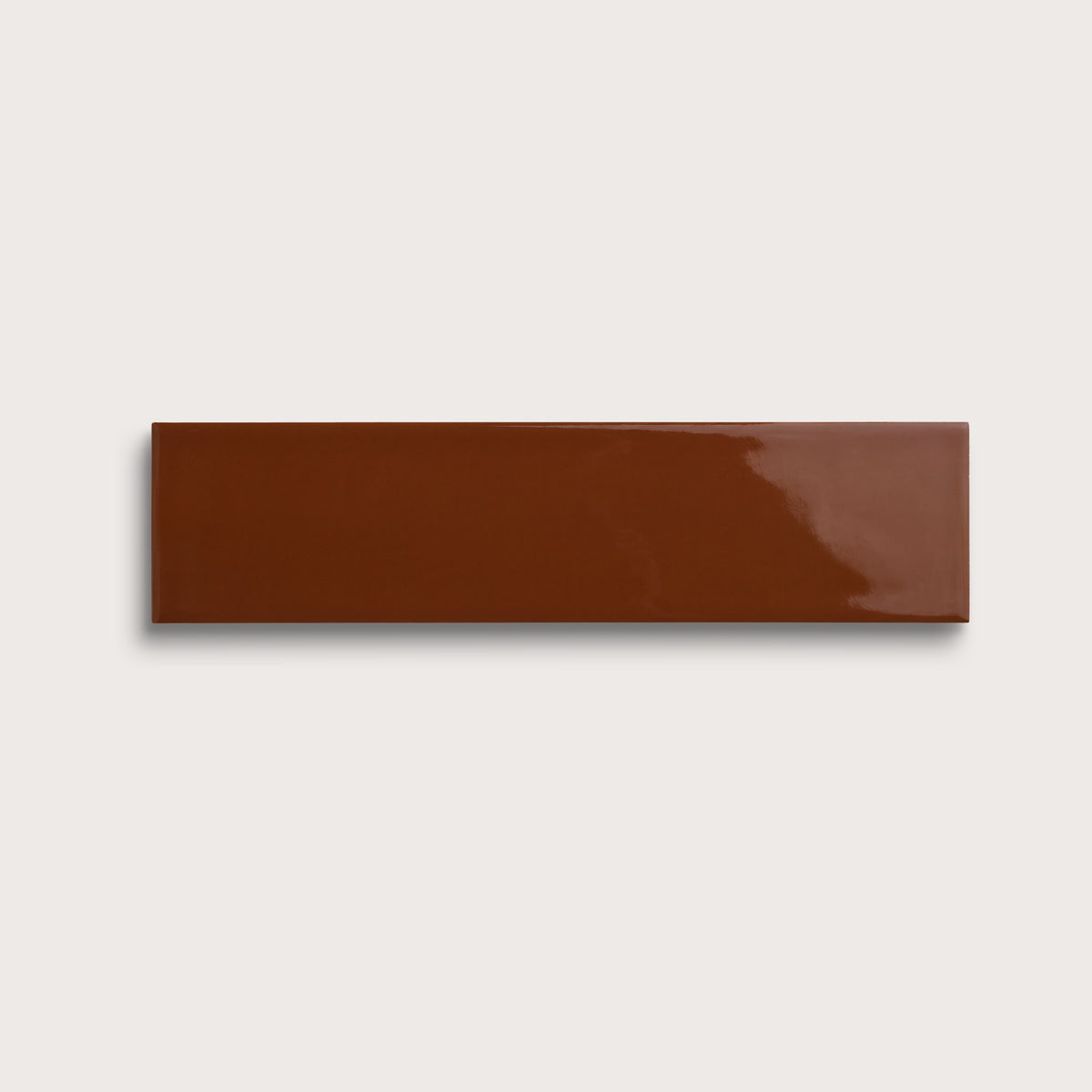 Spice ceramic tile, 3 by 12 inches, gloss finish