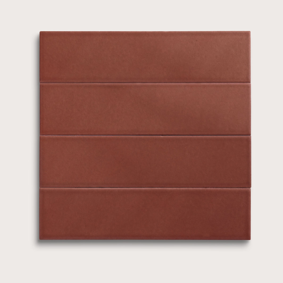 Spice ceramic tile, 3 by 12 inches, matte finish