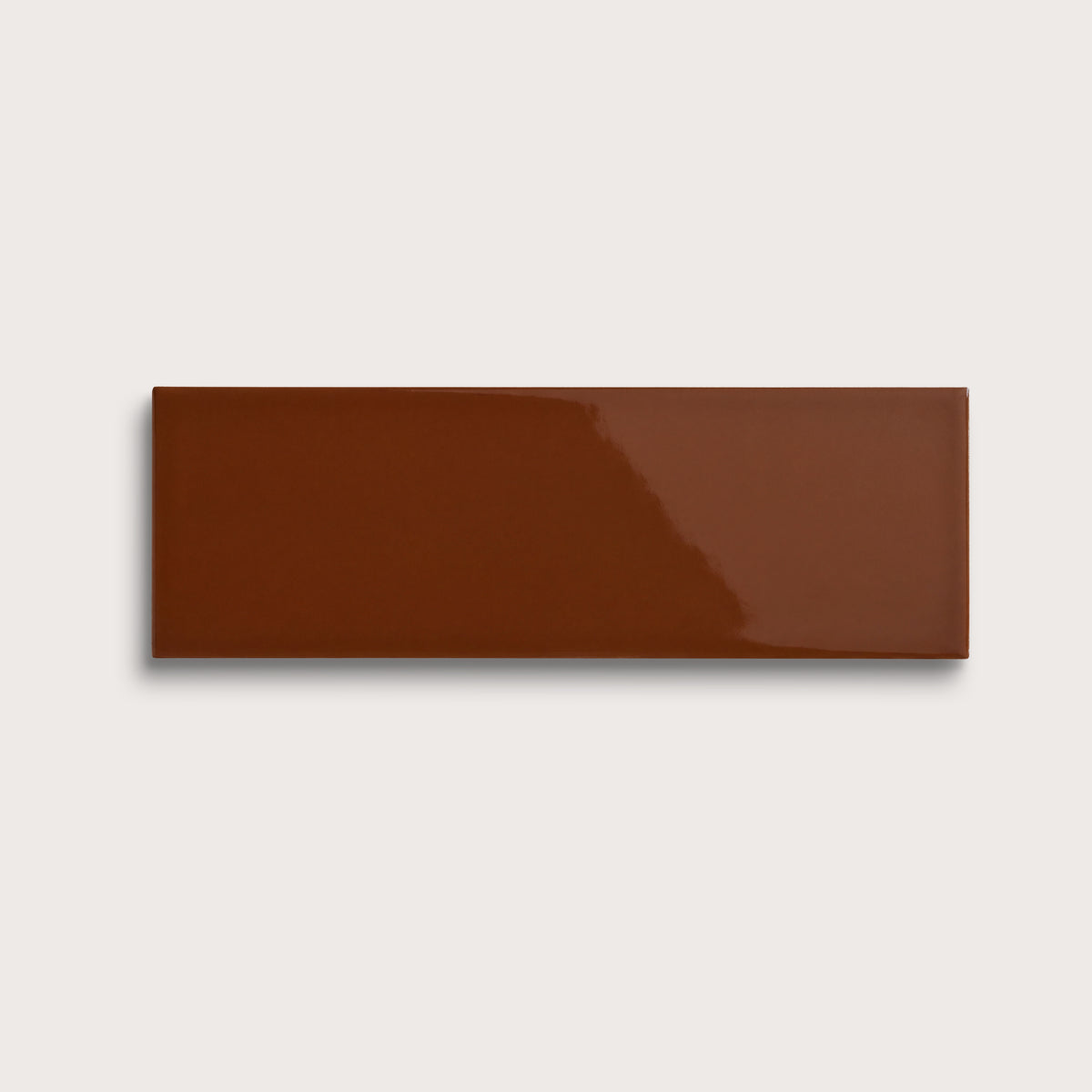Spice ceramic tile, 4 by 12 inches, gloss finish