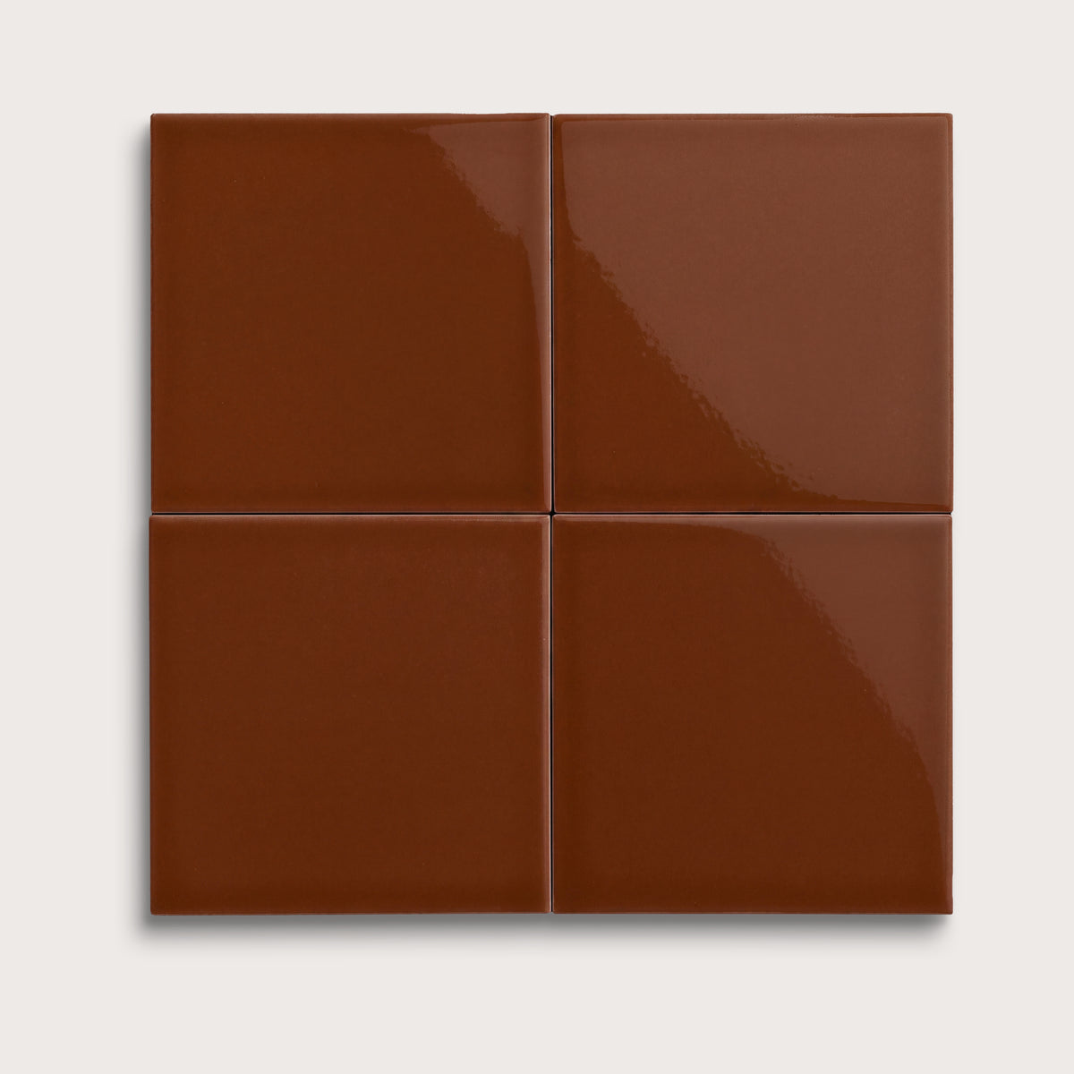Spice ceramic tile, 8 by 8 inches, gloss finish