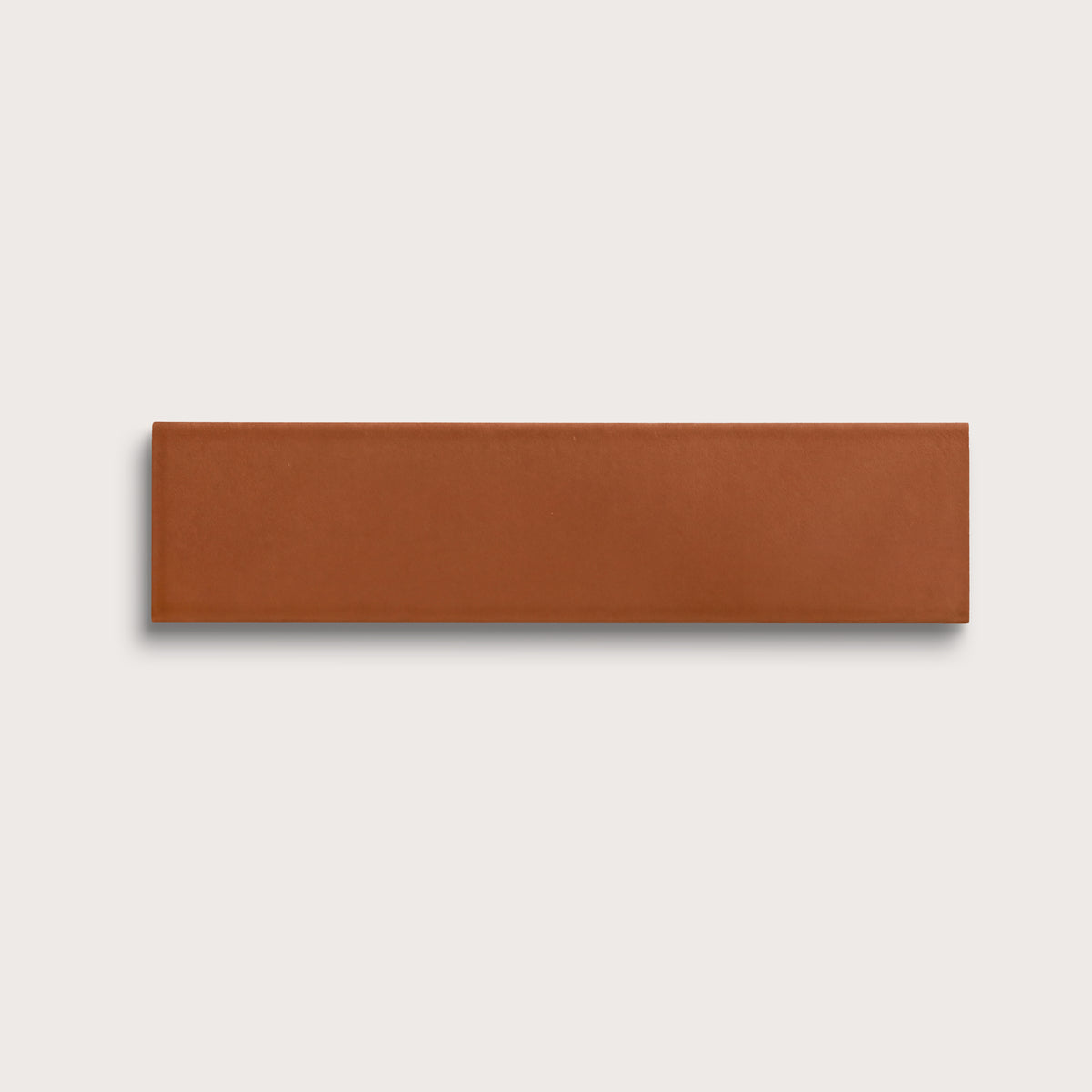 Saddle ceramic tile, 3 by 12 inches, matte finish