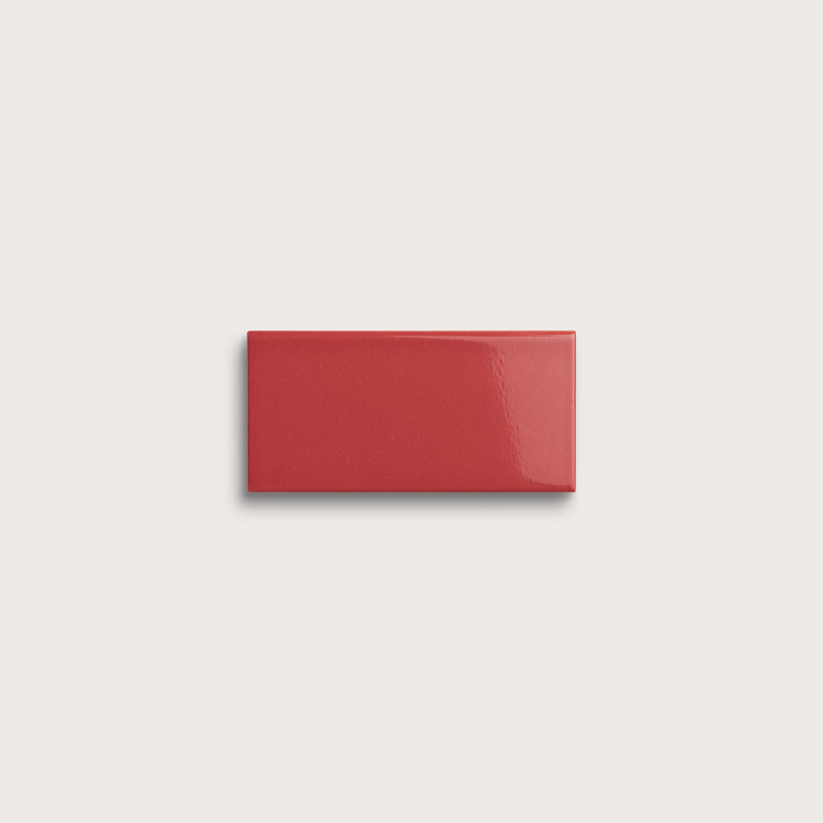 Watermelon Sugar ceramic tile sample, gloss finish