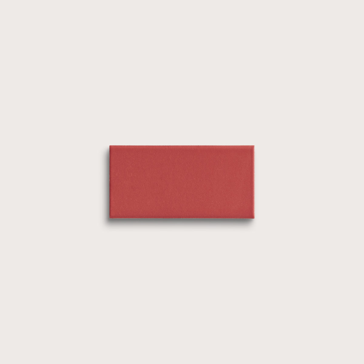 Watermelon Sugar ceramic tile, 2 by 4 inches, matte finish