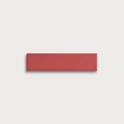 Watermelon Sugar ceramic tile, 2 by 8 inches, matte finish