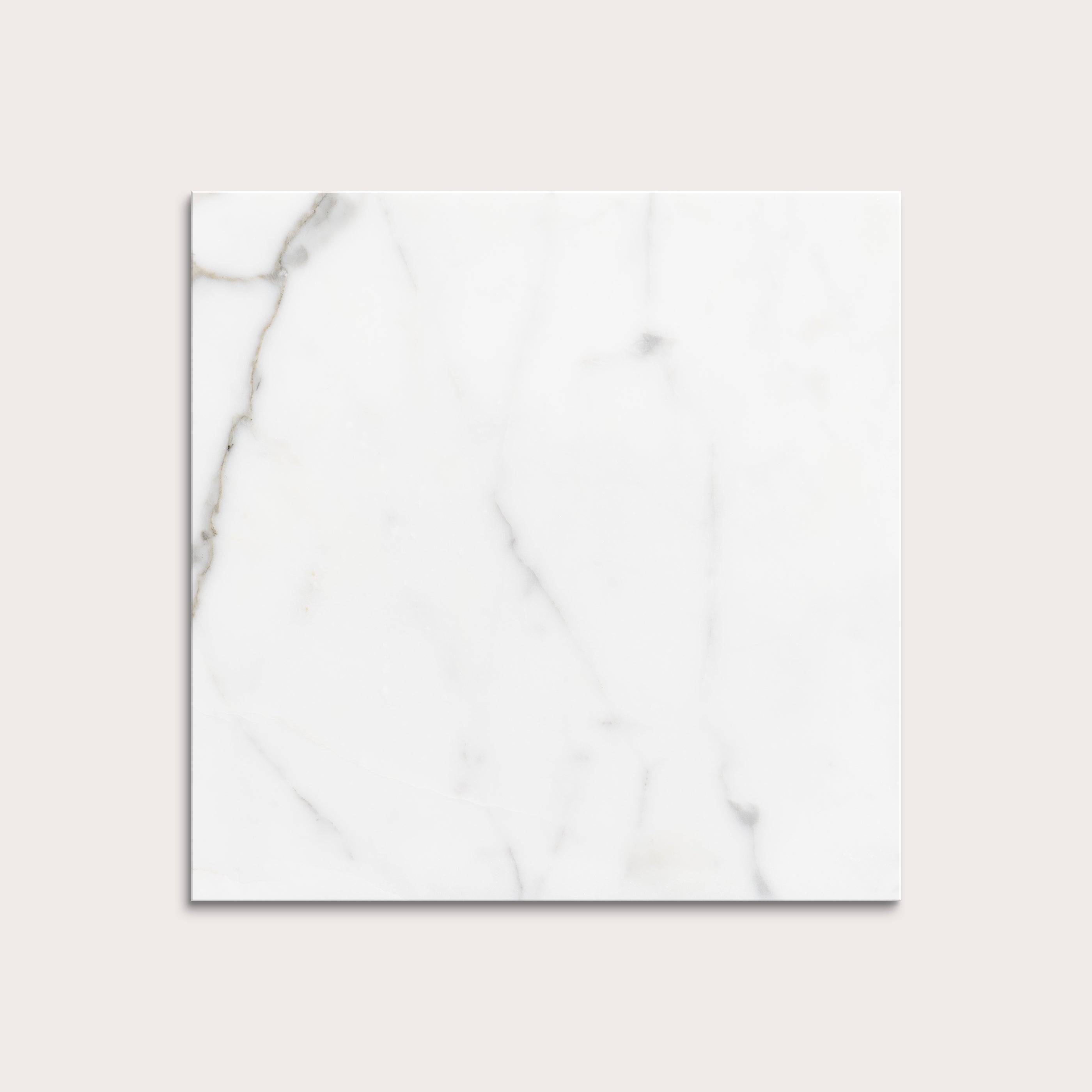 italian statuary white and grey marble tiles  on a light gray background