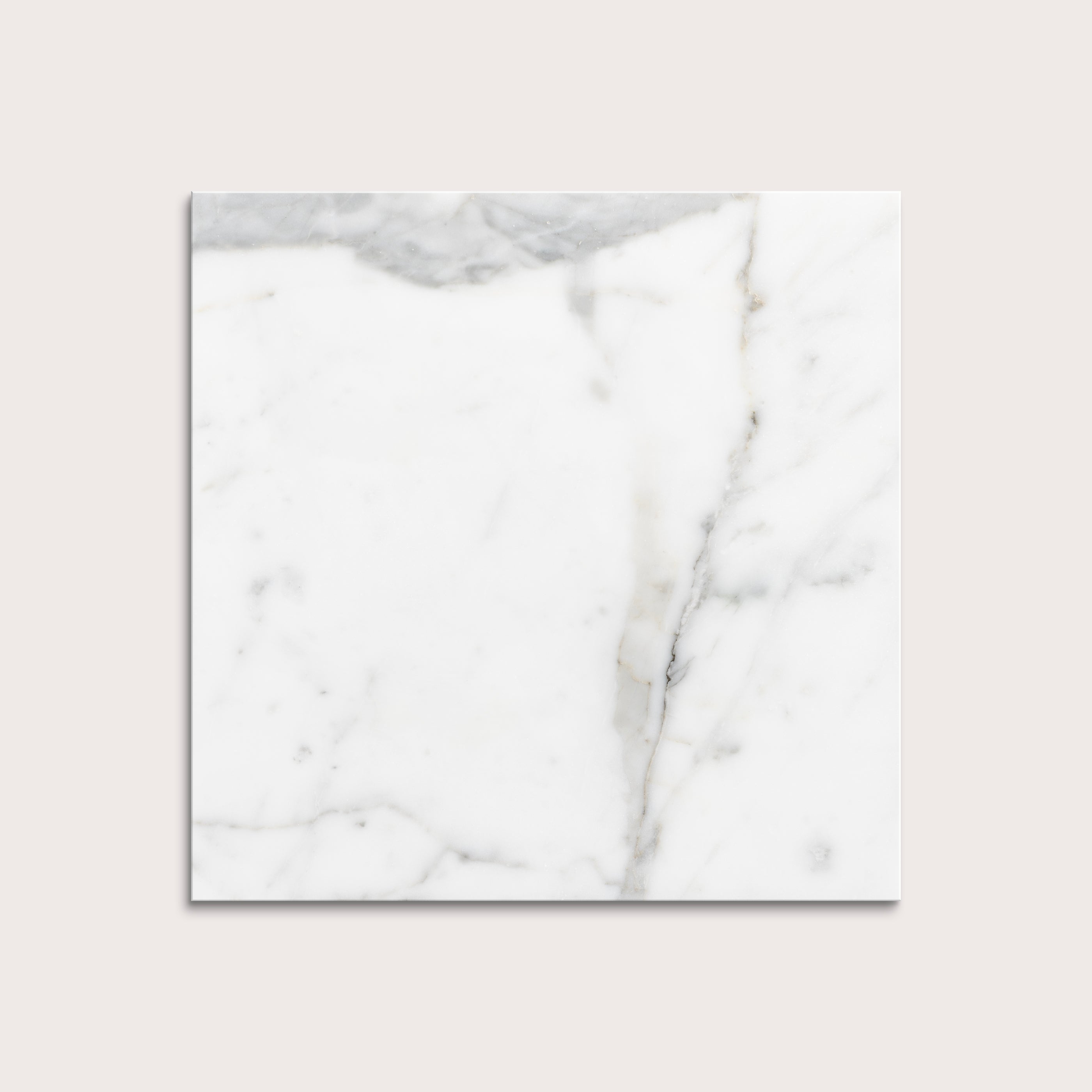 italian statuary white and grey marble tiles  on a light gray background