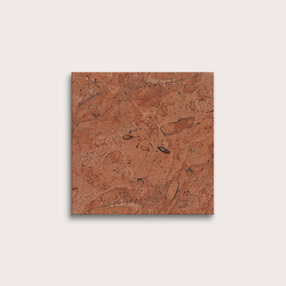 brown marble tiles on a white background