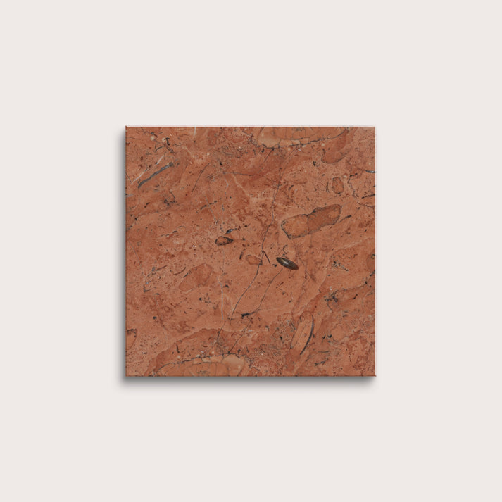 brown marble tiles on a white background