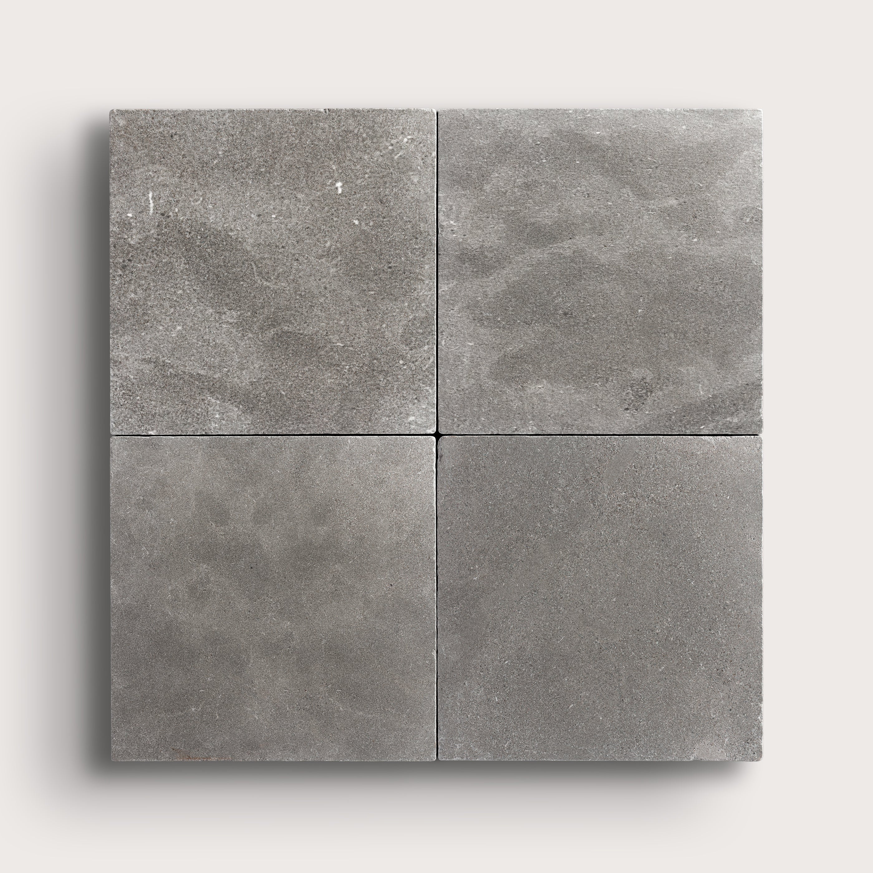 Azru Grey 12x12 Moroccan Limestone | Tumbled & Honed