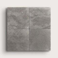 Azru Grey 12x12 Moroccan Limestone | Tumbled & Honed