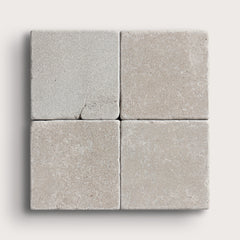 Azru Grey 4x4 Moroccan Limestone | Tumbled & Honed