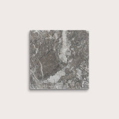 Atlas Grey 6x6 Moroccan Marble | Tumbled & Honed