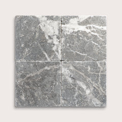Grey 6x6 Moroccan Marble | Tumbled & Honed