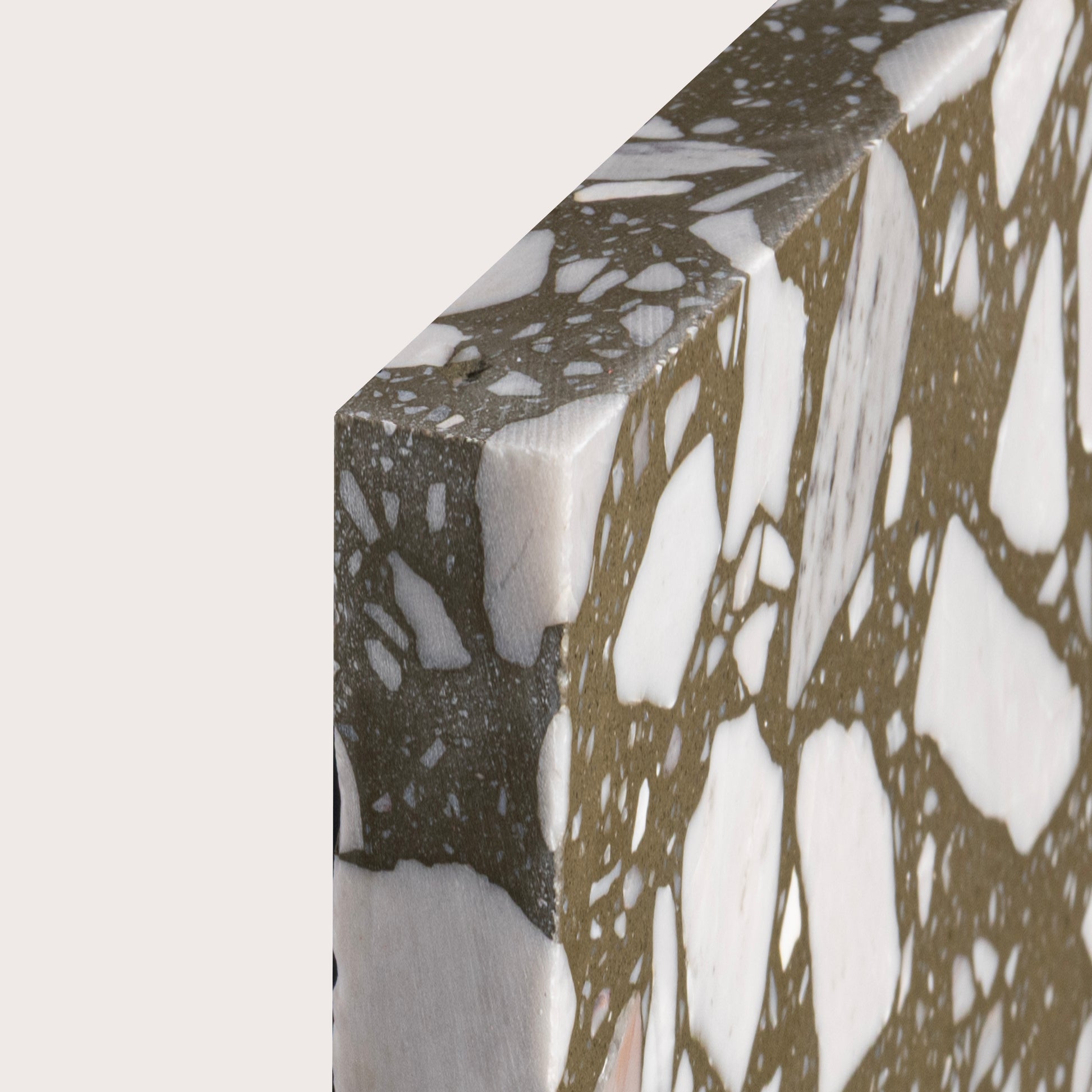Terrazzo Square 6x6 tile, pattern, corner shot - Riad Tile