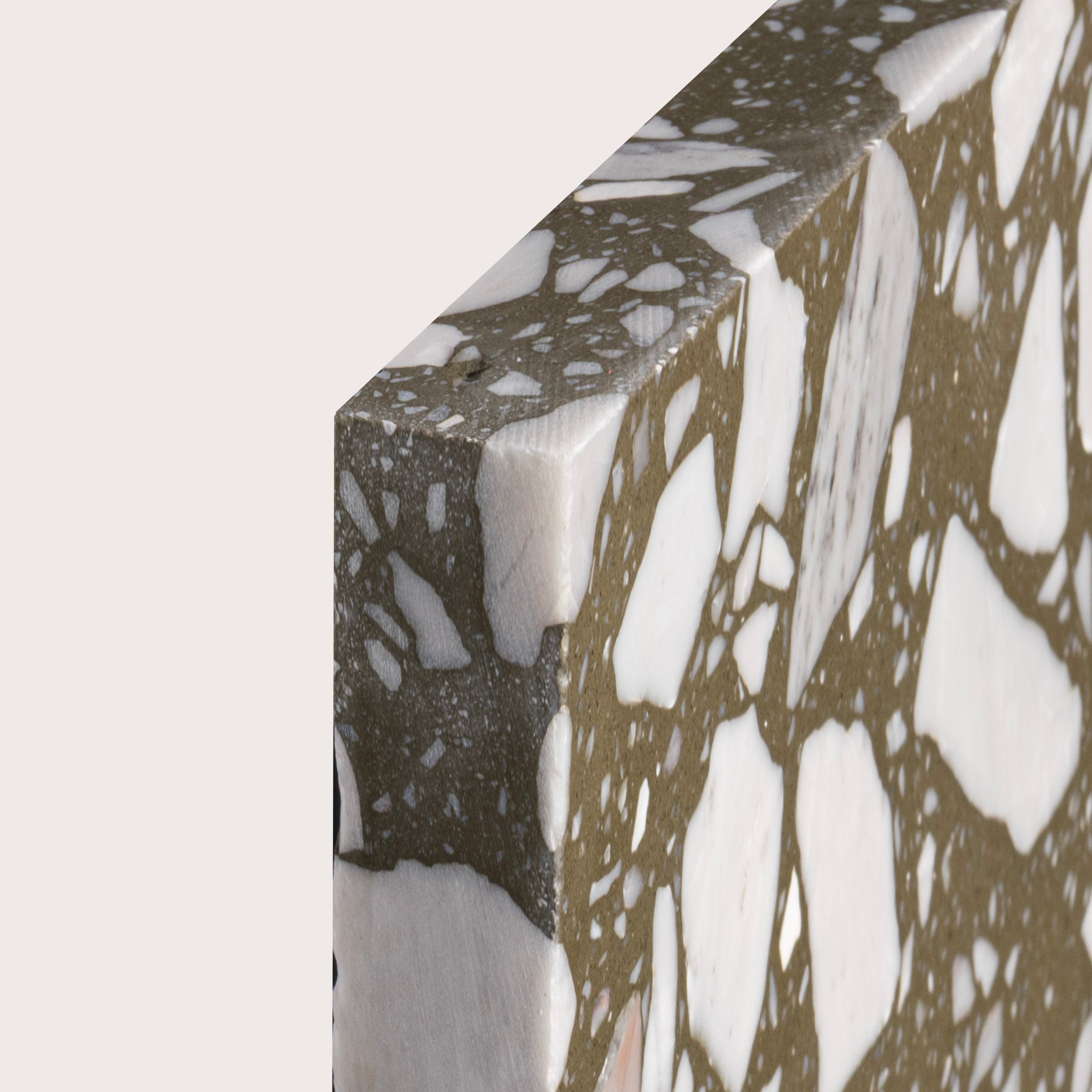 Terrazzo Square 6x6 tile, pattern, corner shot - Riad Tile