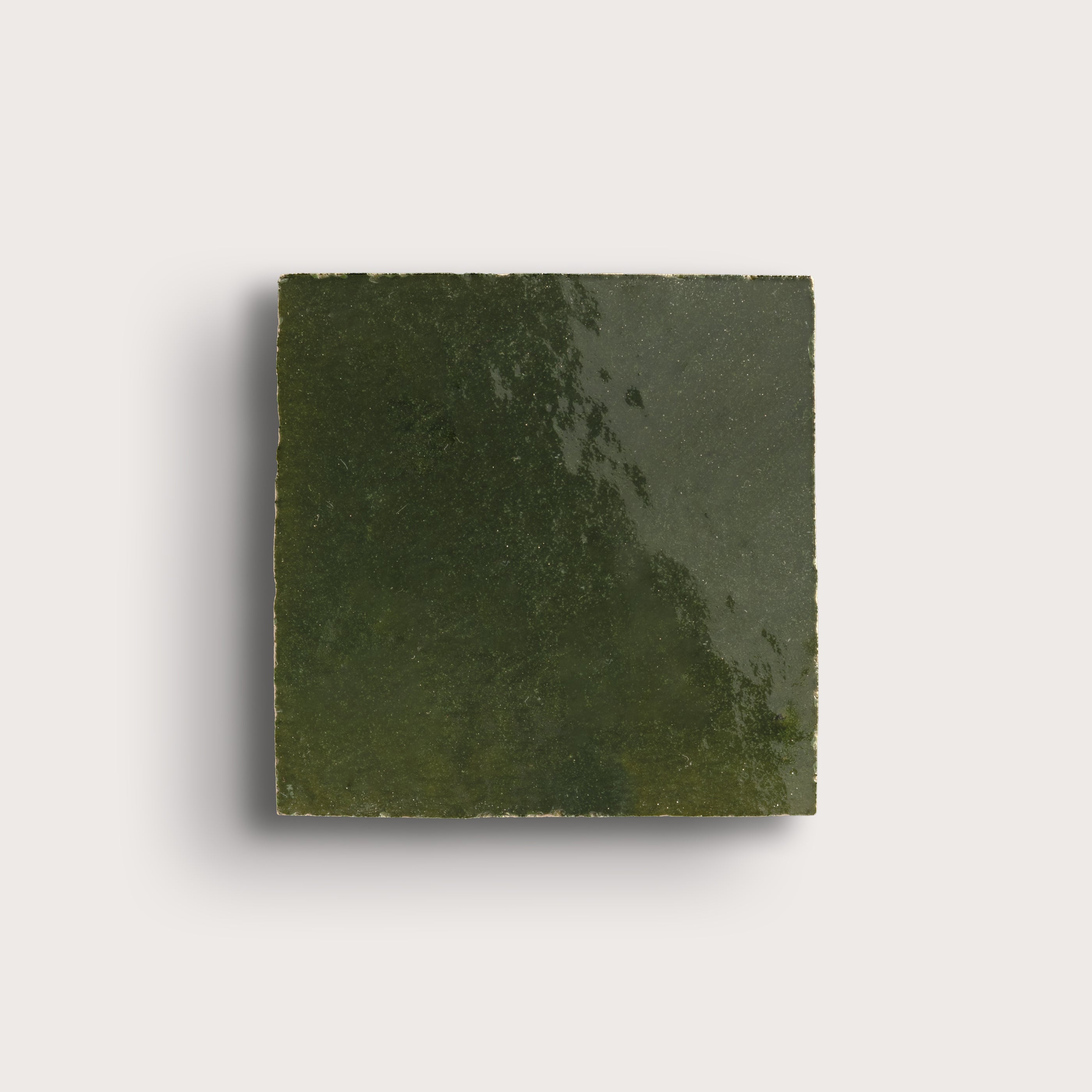 Forest Green 4x4 Zellige Tile – Riad Tile