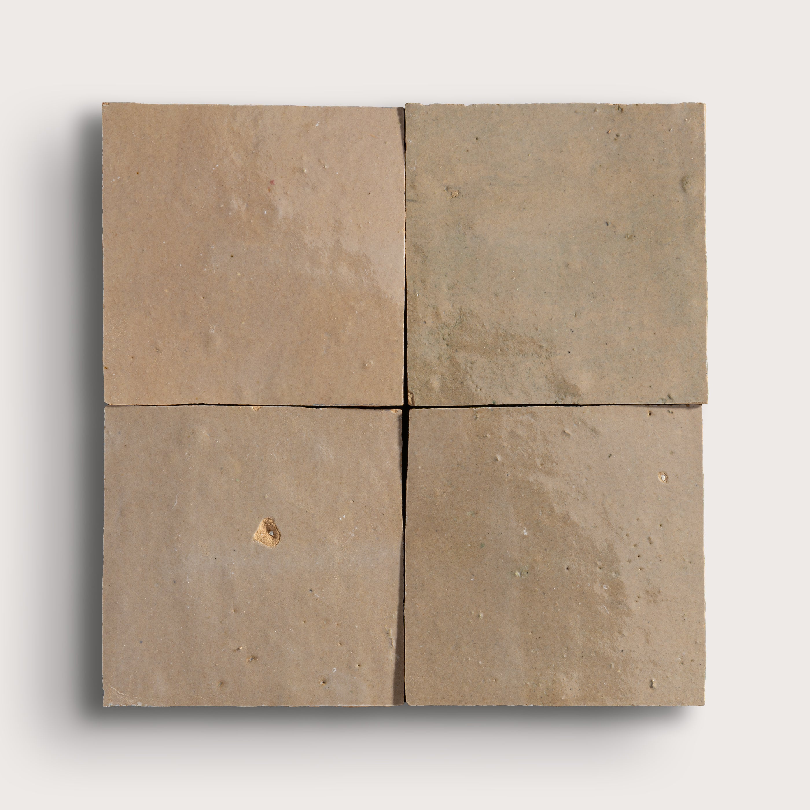 Glazed Clay 4x4 Zellige Tile – Riad Tile