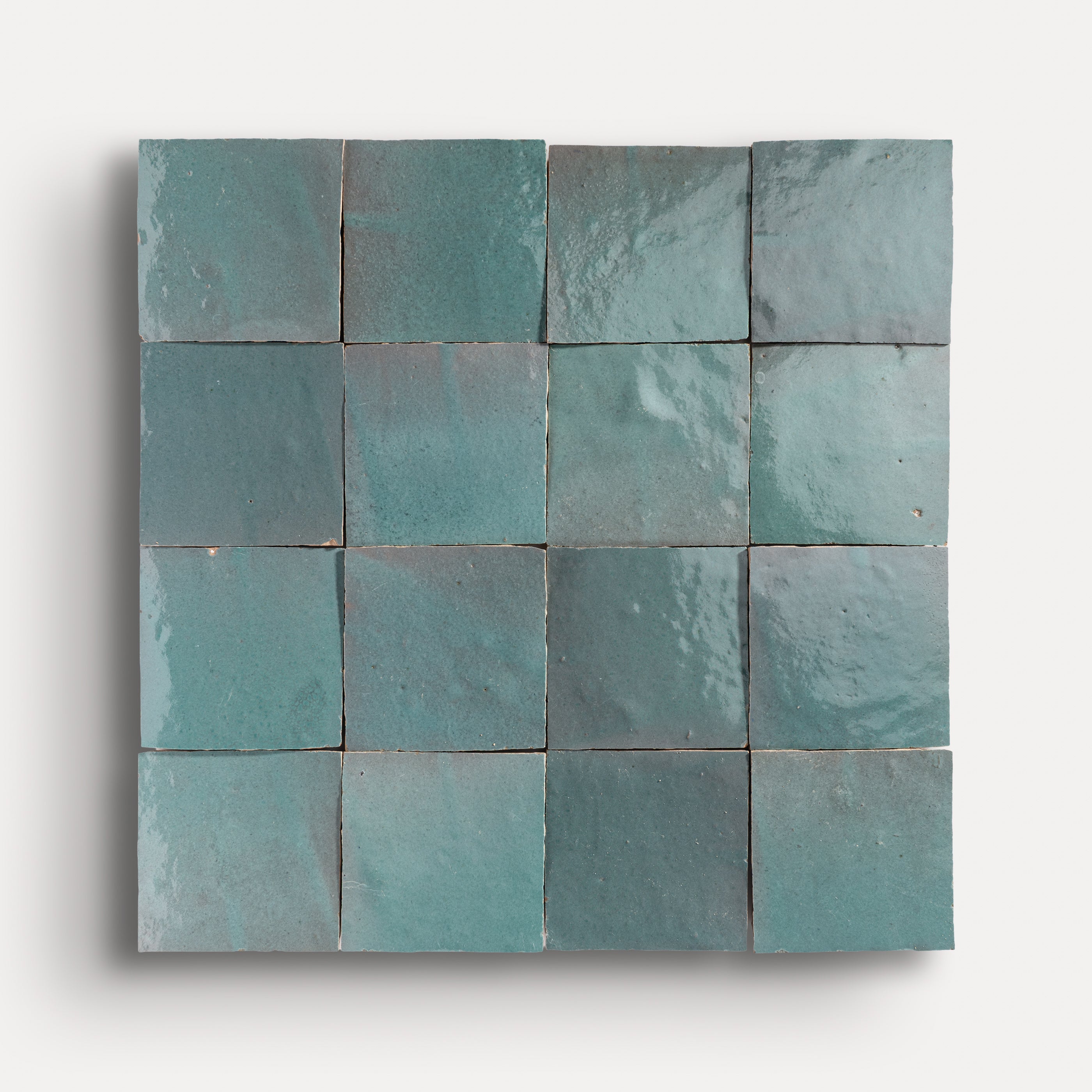 Mediterranean Blue 4x4 Zellige Tile