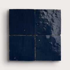 Midnight Blue 4x4 Zellige Tile