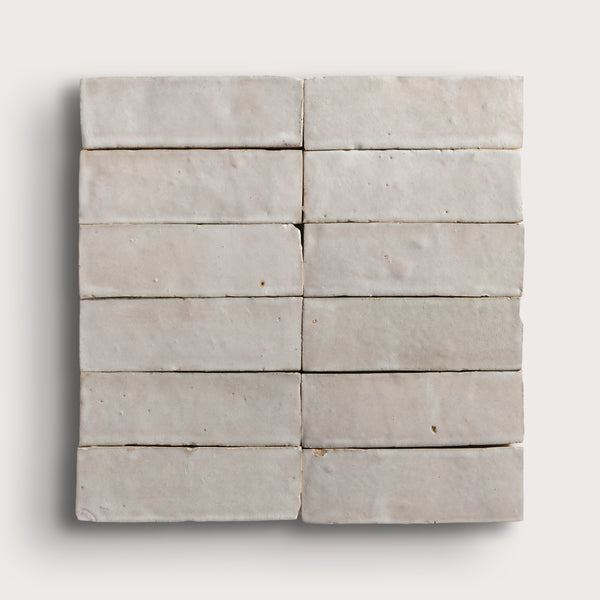 Natural White 2x6 Thin Bejmat Zellige Tile