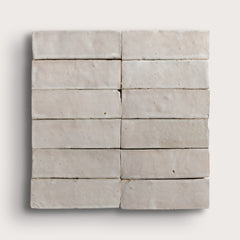 Natural White 2x6 Thin Bejmat Zellige Tile