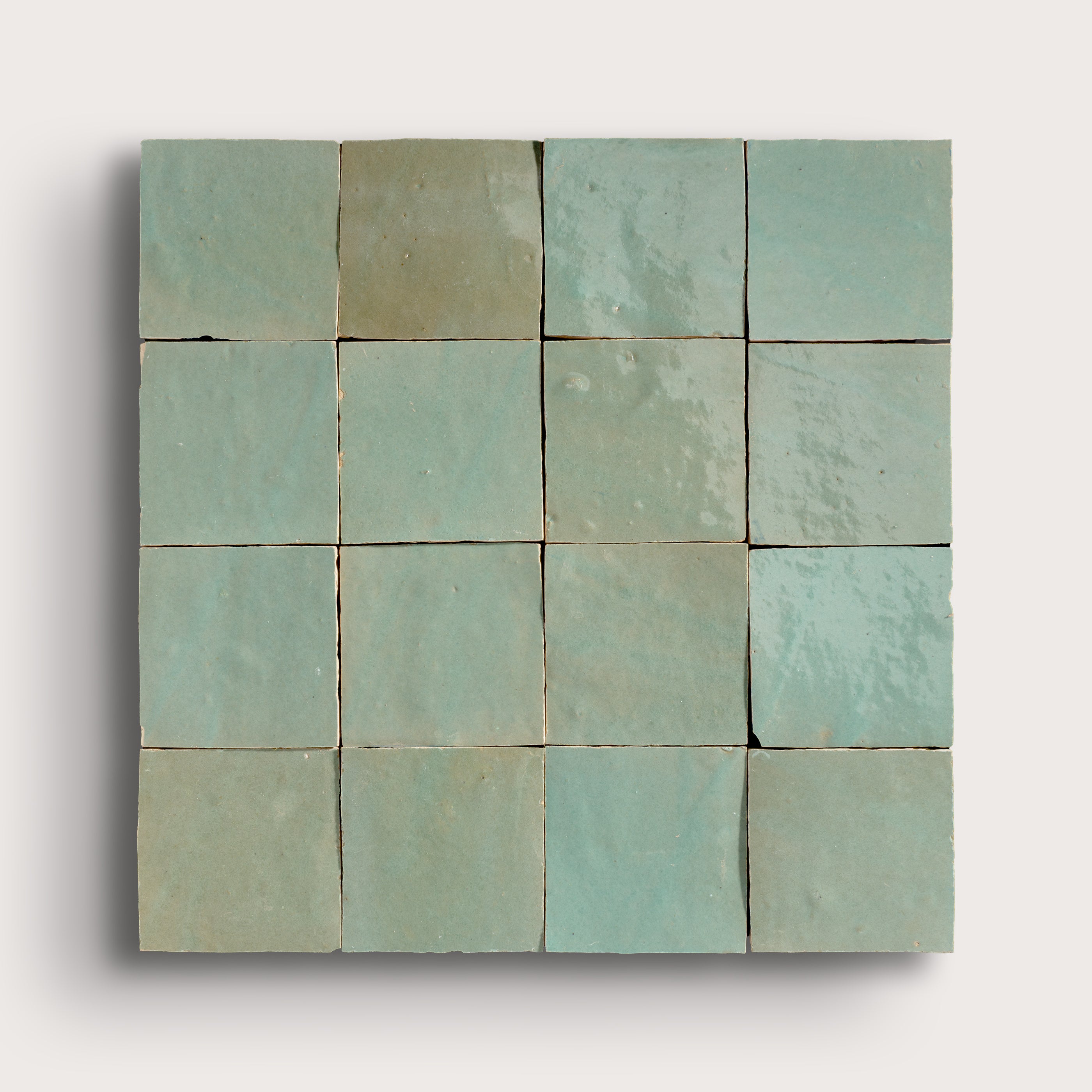 Sea Green 4x4 Zellige Tile – Riad Tile