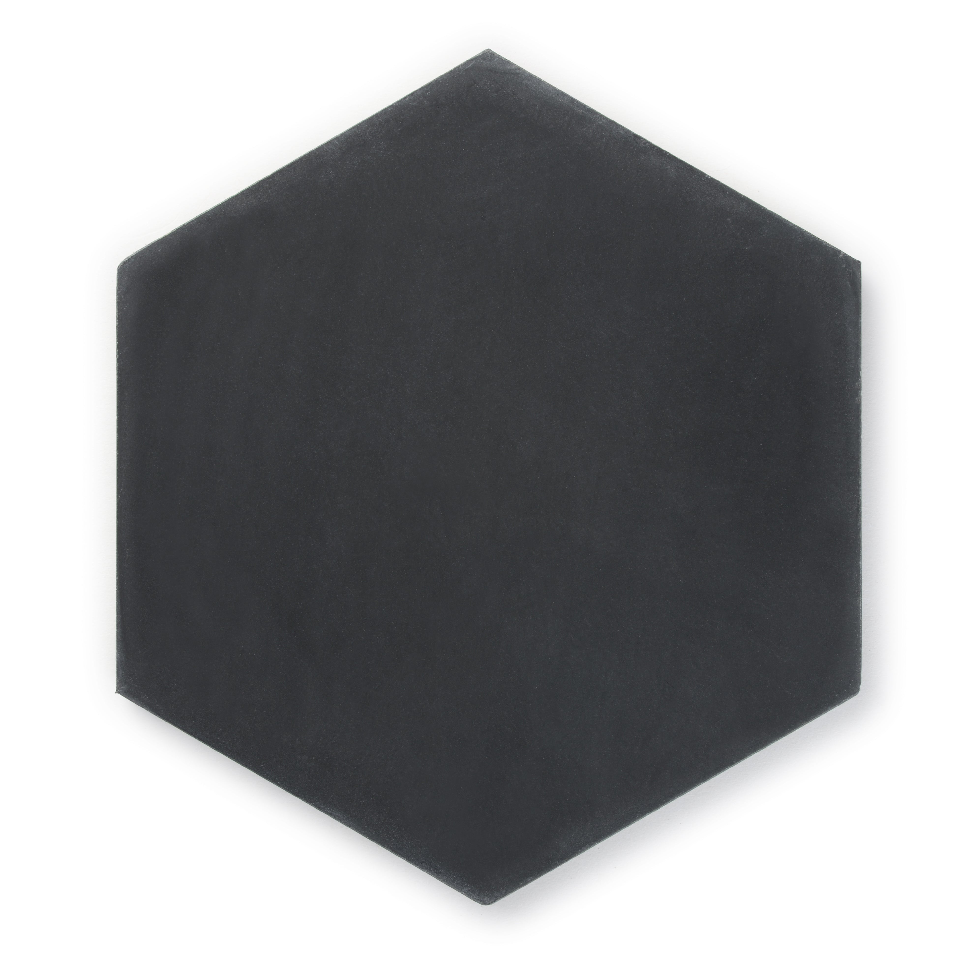 Sample: Solid Black Hexagon