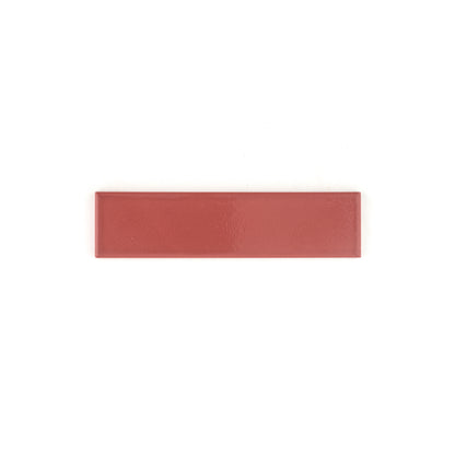 Sample: Raspberry Beret 2x8 Ceramic Tile | Glossy (1 sample tile)-Sample-Sample-Riad Tile