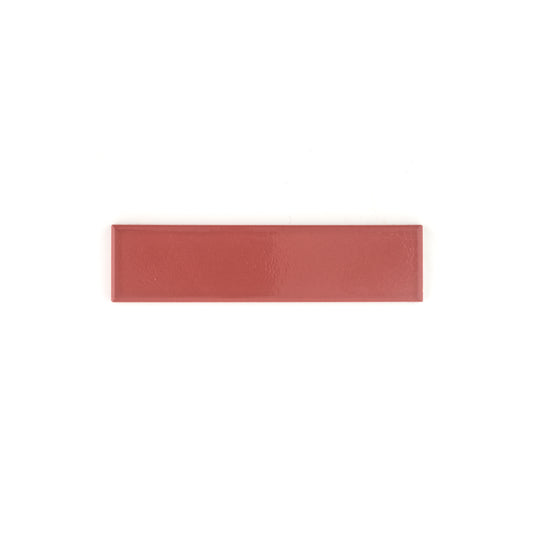 Sample: Raspberry Beret 2x8 Ceramic Tile | Glossy (1 sample tile)-Sample-Sample-Riad Tile