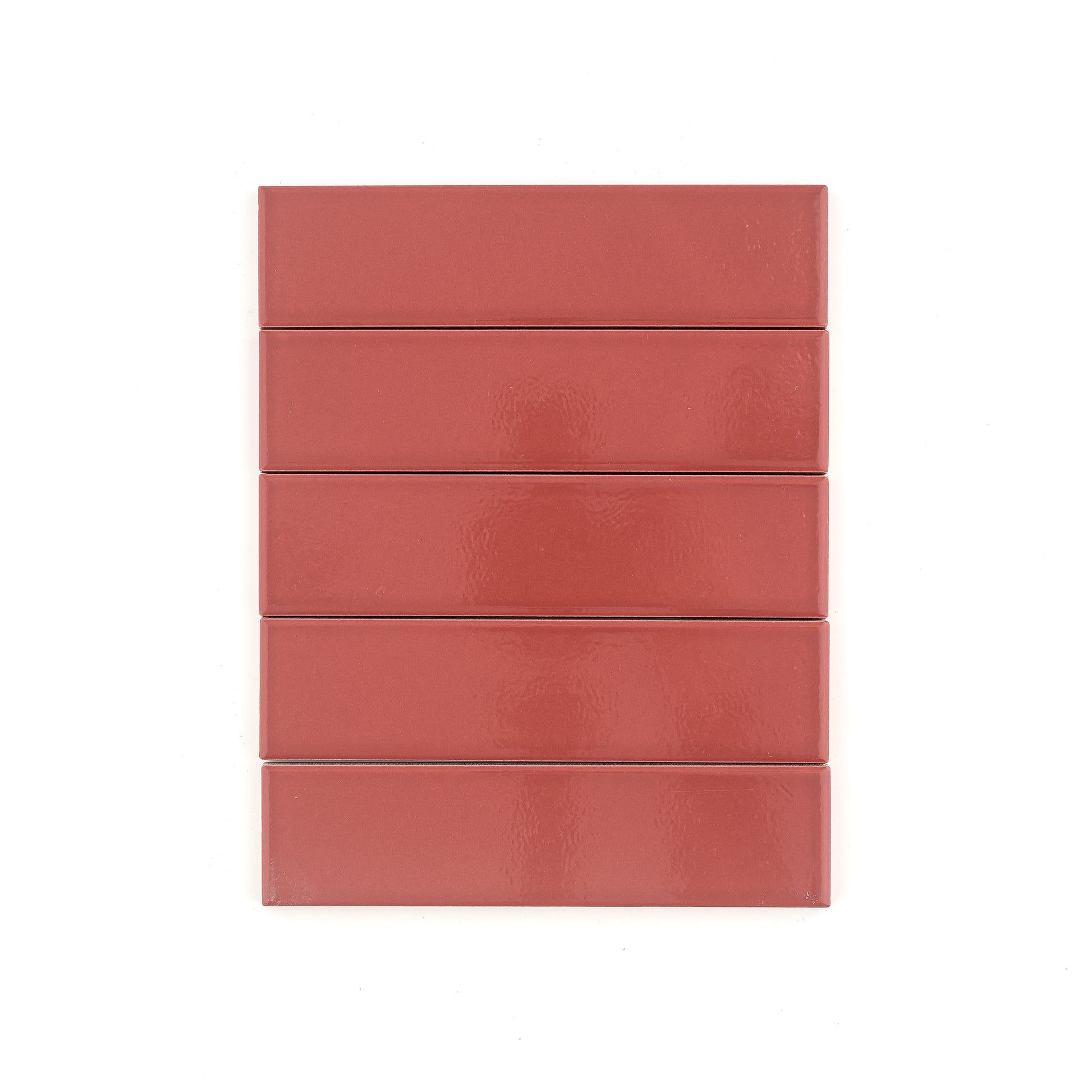 Raspberry Beret 2x8 Ceramic Tile | Glossy-Main Inventory-All Products,Solids,Under 10-Riad Tile