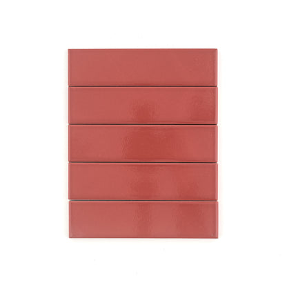 Raspberry Beret 2x8 Ceramic Tile | Glossy-Main Inventory-All Products,Solids,Under 10-Riad Tile