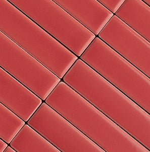 red ceramic tile