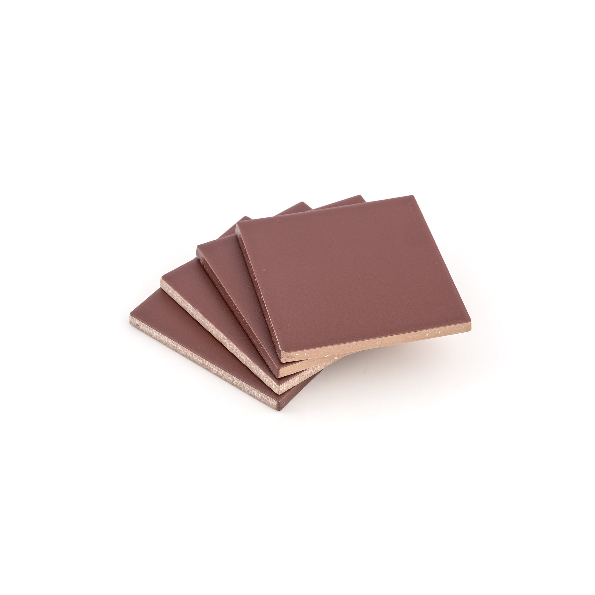 Red Red Wine 4x4 Ceramic Tile | Matte-Main Inventory-All Products,Solids,Under 10-Riad Tile