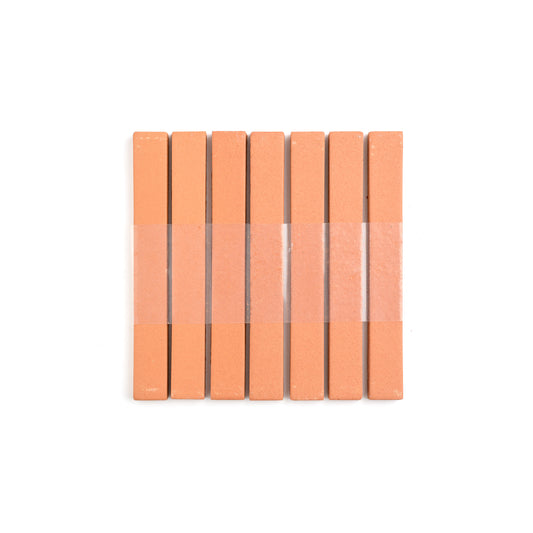Sample: Red Terracotta Sticks Mosaic Tile-Sample-Sample-Riad Tile