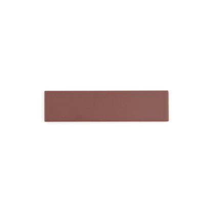 Sample: Red Red Wine 2x8 Ceramic Tile | Matte (1 sample tile)-Sample-Sample-Riad Tile